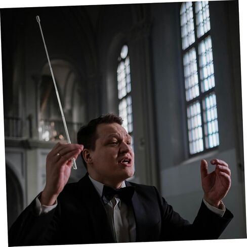 Vaguelly Musical Instrument Conducting Stick for Choir and Orchestra Use Lightweight Stainless Wand Reusable Performance Accessory for Concerts and Events in Saudi Arabia