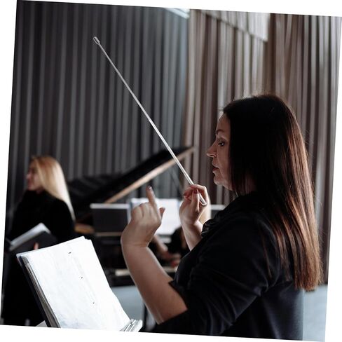Vaguelly Musical Instrument Conducting Stick for Choir and Orchestra Use Lightweight Stainless Wand Reusable Performance Accessory for Concerts and Events in Saudi Arabia