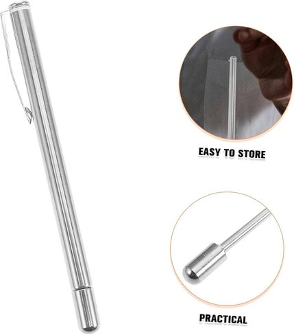 Vaguelly Musical Instrument Conducting Stick for Choir and Orchestra Use Lightweight Stainless Wand Reusable Performance Accessory for Concerts and Events in Saudi Arabia