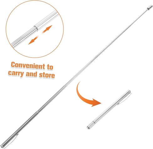 Vaguelly Musical Instrument Conducting Stick for Choir and Orchestra Use Lightweight Stainless Wand Reusable Performance Accessory for Concerts and Events in Saudi Arabia