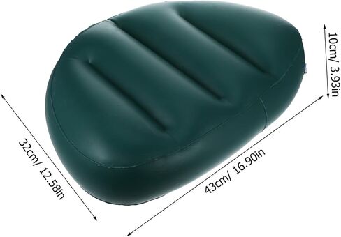 BESPORTBLE Portable Water Sports Equipment Inflatable Boat Seat Camping Pad Kayak Fishing Rowing Cushion in Saudi Arabia