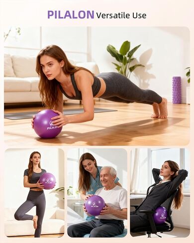 Pilates Ring Set - Studio-Grade Anti-Deformation Pilates Kit - Pilates Equipment for Home Workout - 14'' Pilates Ring, Pilates Ball, 2 Dumbbells, 5 Resistance Bands for Toning Arms, Thighs in Saudi Arabia