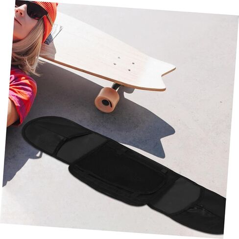 Portable Skateboard Carry Bag with Ergonomic Shoulder Strap Multi-functional Skate Sling Carrier for Four-wheel Skateboards Spacious Storage and Material for Travel and Daily Use in Saudi Arabia