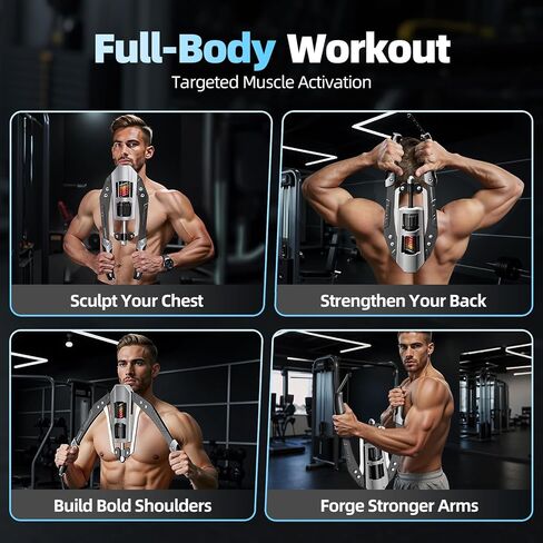 Twister Arm Exerciser, Adjustable Arm Twister Trainer, Chest Expander, Home Gym Equipment, Shoulder Arm Chest Forearm Muscle Training,22-440lbs Hydraulic Power Fitness Workout Exercise in Saudi Arabia