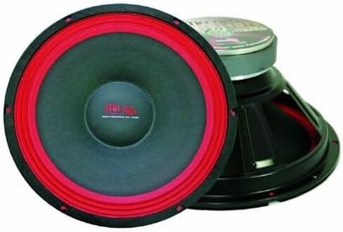 Mr. Dj USA Woofer PA112 500-Watt Subwoofer, Black/Red in Saudi Arabia