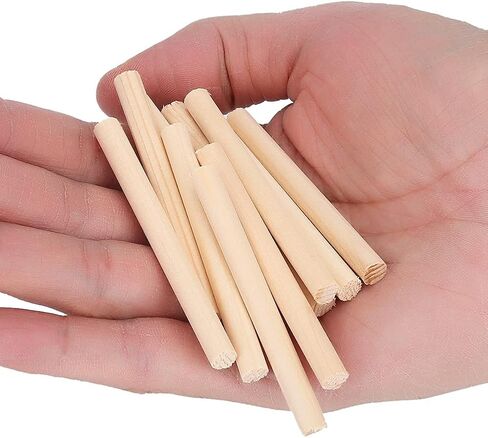 Violin Sound Post Parts 10-Pack for 4/4 3/4 Violins - Spruce Wood Replacement Repair Components for String Instruments in Saudi Arabia