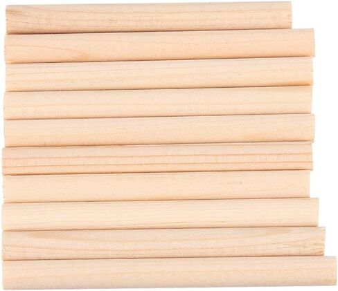 Violin Sound Post Parts 10-Pack for 4/4 3/4 Violins - Spruce Wood Replacement Repair Components for String Instruments in Saudi Arabia