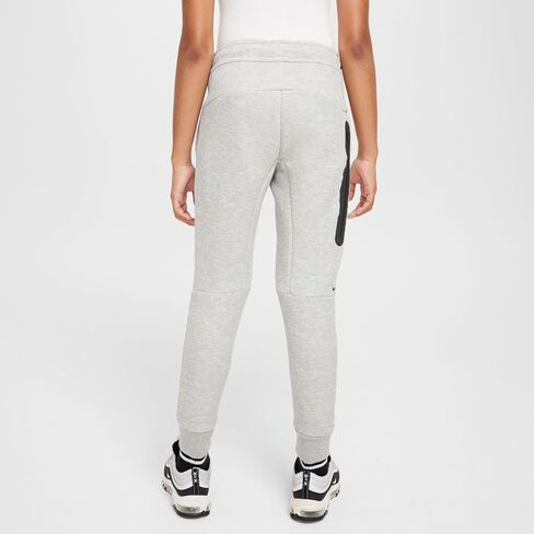 Nike Sportswear Tech Fleece Big Kids' Joggers (HV5869-063, Dark Grey Heather/Black/Black) in Saudi Arabia