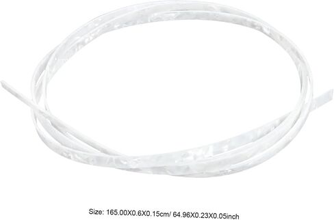Generic Abs Material Guitar Binding Purfling Strip Wide for Acoustic Classical Guitars Decorative Edging Strip for Luthier Repairs and in Saudi Arabia