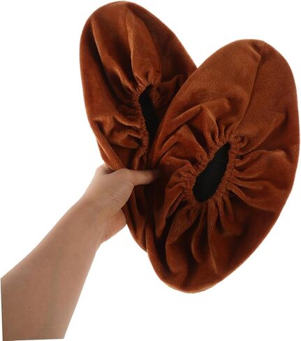 UPKOCH 2Pairs Slip Bowling Shoe Covers of Durable Shoe Protectors with Interior for Men Women for Indoor Use and Preventing Slips During Bowling Activities in Saudi Arabia