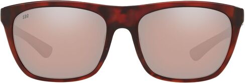 Costa Woman Sunglasses Shiny Wahoo Frame, Blue Mirror Lenses, 57MM in Saudi Arabia