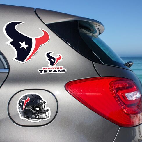 Rico Industries NFL Football Houston Texans 3 Piece Team Magnet Set 8.5" x 11" - Home Décor - Regrigerator, Office, Kitchen in Saudi Arabia