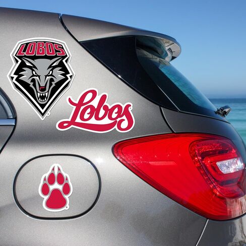 Rico Industries NCAA New Mexico Lobos Team Magnet Set 8.5" x 11" - Home Décor - Regrigerator, Office, Kitchen in Saudi Arabia