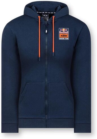 KTM Women's RedBull Backprint Zip Hoodie Medium Dark Blue in Saudi Arabia