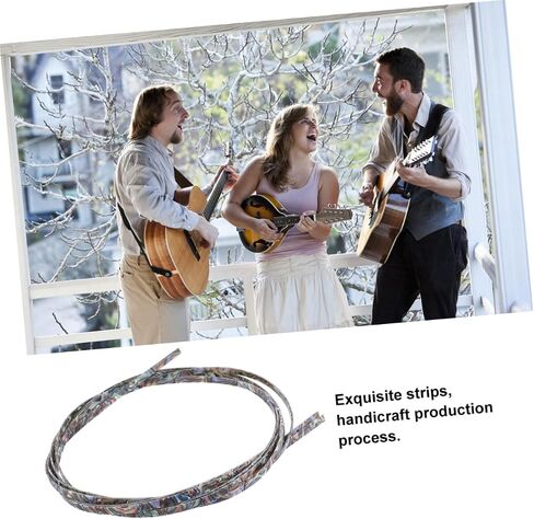 2pcs Abs Purfling Strip Guitar with Abalone Shell Inlay for Acoustic Bass Ukulele Mandolin Repair DIY in Saudi Arabia