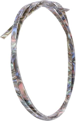 2pcs Abs Purfling Strip Guitar with Abalone Shell Inlay for Acoustic Bass Ukulele Mandolin Repair DIY in Saudi Arabia
