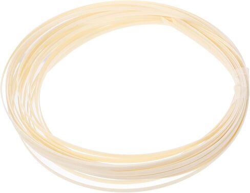 10pcs Guitar Binding Strips Abs Edge Inlay Decor White for Acoustic Guitar and Musical Instrument Decoration Easy Installation in Saudi Arabia