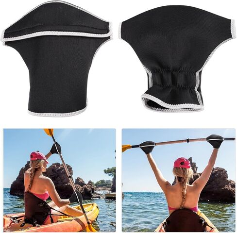 Neoprene Kayaking Gloves Paddle Mitts Warm Canoeing Gloves for Winter Rowing and Rafting with Non-Slip Grip in Kuwait