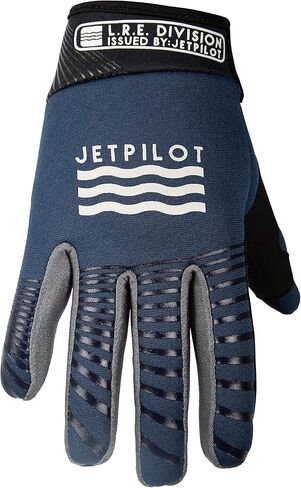 Jetpilot L.R.E. Thermal PWC Full Finger Gloves - High-Intensity Water Sports: Jet Skiing, Kayaking, Windsurfing, Kiteboarding, Sailing, Diving, Stand Up Paddle Boarding, Personal Water Craft in Kuwait