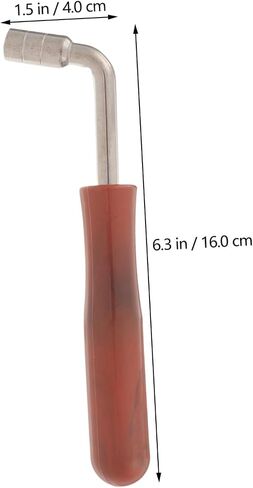 Dulcimer Tuning Wrench Model Durable Construction String Tool for Enhanced Tone for Dulcimer Musicians Comfortable Grip Design in Saudi Arabia