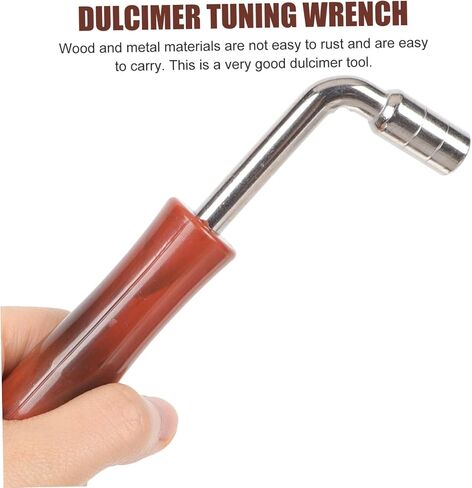Dulcimer Tuning Wrench Model Durable Construction String Tool for Enhanced Tone for Dulcimer Musicians Comfortable Grip Design in Saudi Arabia