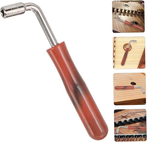 Dulcimer Tuning Wrench Model Durable Construction String Tool for Enhanced Tone for Dulcimer Musicians Comfortable Grip Design in Saudi Arabia