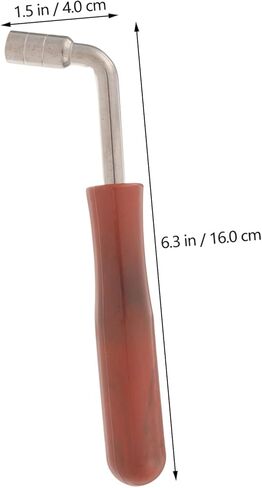 Dulcimer Tone Tuning Tool Professional Wrench for Harp Adjustments Durable Construction Easy to Use Instrument for Improved Performance in Saudi Arabia