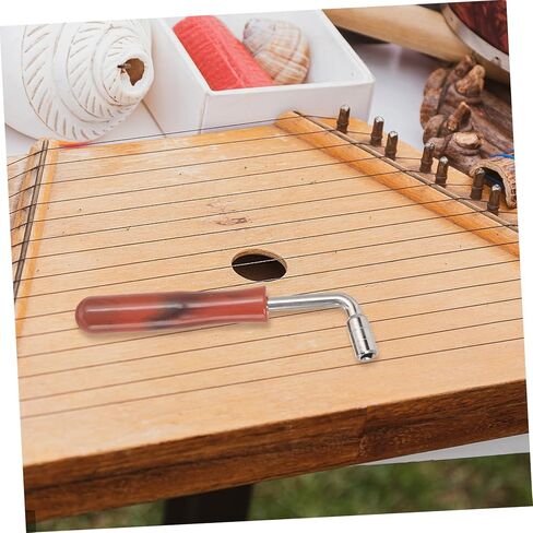 Dulcimer Tone Tuning Tool Professional Wrench for Harp Adjustments Durable Construction Easy to Use Instrument for Improved Performance in Saudi Arabia