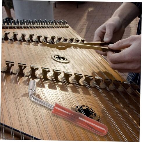 Dulcimer Tone Tuning Tool Professional Wrench for Harp Adjustments Durable Construction Easy to Use Instrument for Improved Performance in Saudi Arabia