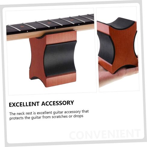 BESTonZON Guitar Neck Support Pillow Guitar Neck Bracket for Easy String Replacement Electric Design in Saudi Arabia