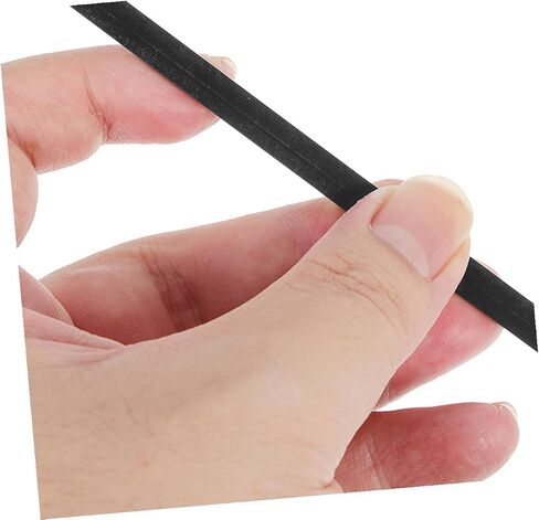 20Pcs Black Abs Guitar Binding Strips Acoustic Guitar Purfling Repair Decorative Edge Protectors for Body Scratch Prevention and Fingertip Guard in Saudi Arabia