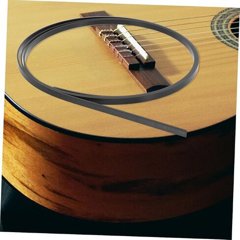 10pcs Guitar Edge Binding Purfling Strips Abs Decorative Inlay for Acoustic Classical Guitar Easy Installation Multi-instrument Trim Enhancer in Saudi Arabia