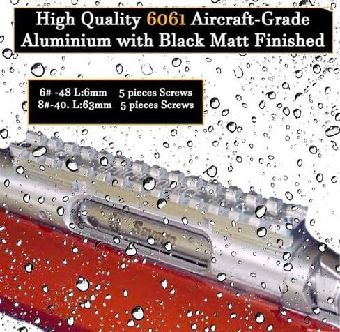 Gotical Picatinny Rail Mount for Savage Rascal Rifles with Ejection Port Cut-Out in Saudi Arabia