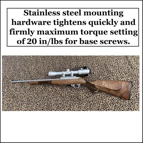 Gotical Picatinny Rail Mount for Savage Rascal Rifles with Ejection Port Cut-Out in Saudi Arabia