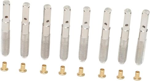 8-Piece Set of Sturdy Lyre String Pegs Professional Lyre Harp Tuning Pins for String Fixation and Maintenance Accessories in Saudi Arabia
