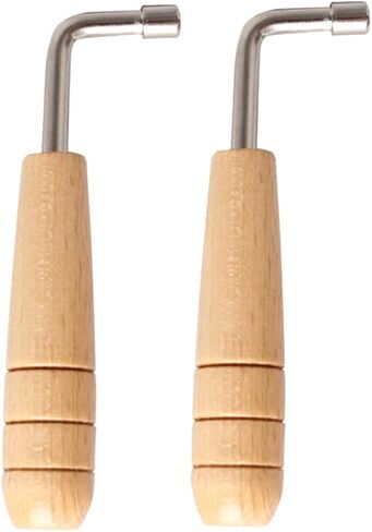 GALPADA 2Pcs Reliable Lyre Harp Tuning Wrench Handheld Tool for Easy String Enhance Sound Quality and Playing Experience Durable Design for Use in Saudi Arabia