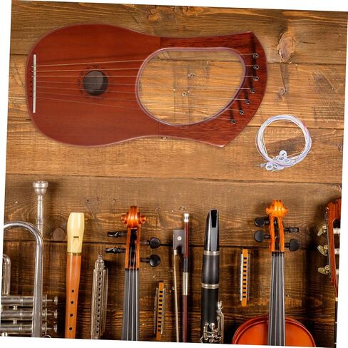 Practical Nylon Lyre Strings Replacement Kit 6-Piece Set for Stringed Musical Instruments Sturdy and Easy to Install Accessories in Saudi Arabia