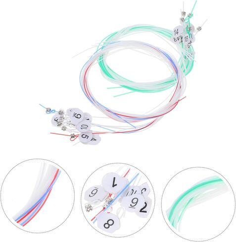 Practical Nylon Lyre Strings Replacement Kit 6-Piece Set for Stringed Musical Instruments Sturdy and Easy to Install Accessories in Saudi Arabia