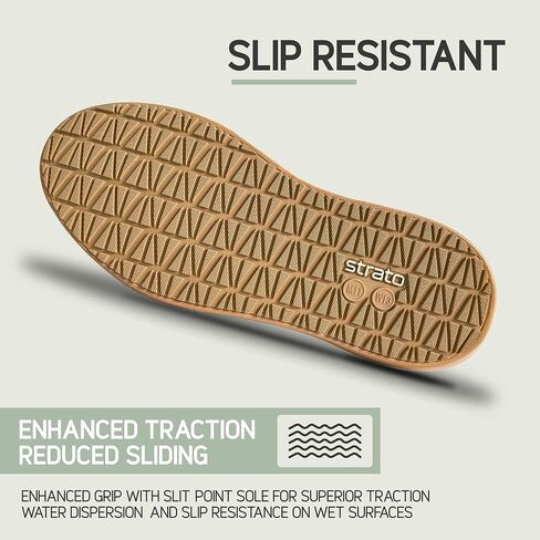 STRATO Swank Slip-On Sneakers for Men & Women | Lightweight Non-Slip Water Shoes | Casual, Outdoor & Beach Wear | Air-Light Comfort | Waterproof Sneakers in Saudi Arabia