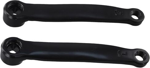 165mm Exercise Bike Crank Set, Iron Square Hole Left and Right Replacement Arms for Indoor Cycling Equipment(Left+Right) in Saudi Arabia