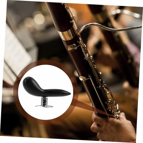 Detachable Bassoon Hand Rest Ergonomic Finger Holder for Comfort During Practice with Plating Non Slip and Lightweight Design Bassoon Accessory in Saudi Arabia