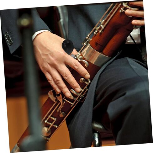 Detachable Bassoon Hand Rest Ergonomic Finger Holder for Comfort During Practice with Plating Non Slip and Lightweight Design Bassoon Accessory in Saudi Arabia