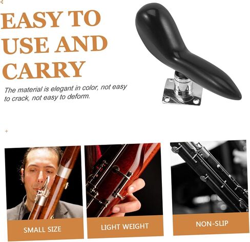 Bassoon Finger Rest Fitting Comfortable Ergonomic Design for Stable Non Slip Base for Long Practice Sessions and Performances present for Bassoon Players in Saudi Arabia