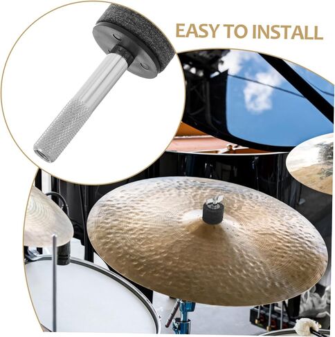 Cymbal Stacker Extension Arm Double Mount for Stable Installation Drum Accessory for Versatile Use Homes Restaurants Hotels Efficient Cymbal Storage in Saudi Arabia