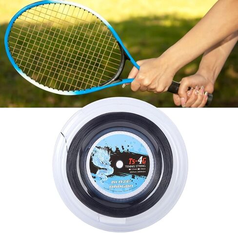 Alomejor Polyester Tennis String, High Durability, 200m Reel, Replacement Tennis Racket String for Professional Players and Daily Training in Saudi Arabia