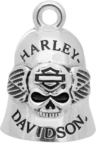 Harley-Davidson Winged Skull Bar & Shield Outline Ride Bell HRB045 in Saudi Arabia