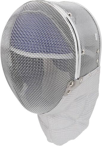 ZJchao Fencing Helmet Saber Mask Protective Gear CE 350N Certified Steel Mesh + PU Leather with Adjustable Strap for Fencing Training in Saudi Arabia