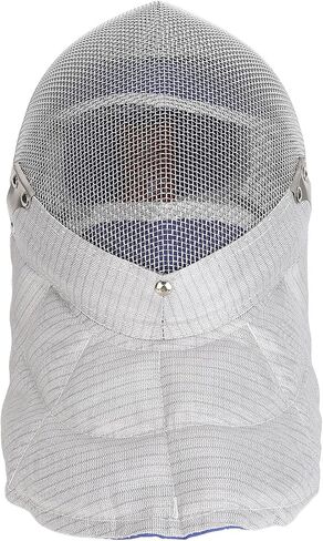ZJchao Fencing Helmet Saber Mask Protective Gear CE 350N Certified Steel Mesh + PU Leather with Adjustable Strap for Fencing Training in Saudi Arabia
