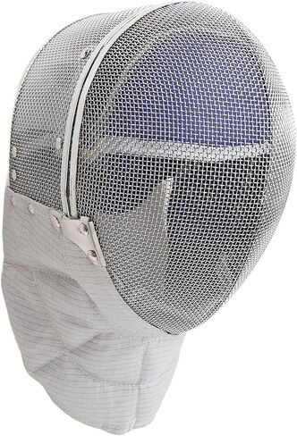 ZJchao Fencing Helmet Saber Mask Protective Gear CE 350N Certified Steel Mesh + PU Leather with Adjustable Strap for Fencing Training in Saudi Arabia