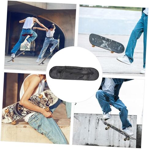حقيبة تزلج احترافية من مادة القماش مقاومة للاهتراء، حقيبة رياضية لتخزين ألواح التزلج في الهواء الطلق وهدية حمل مريحة للمتزلجين in Kuwait